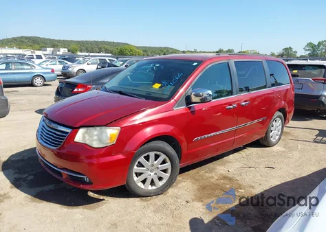 2012 Chrysler Town & Country Touring-L from USA, damaged, VIN 2C4RC1CG0CR134448